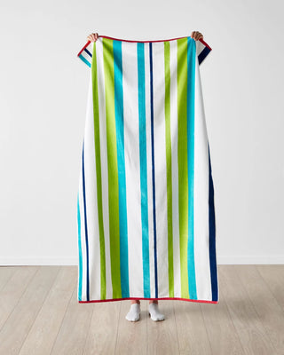 Thick Thin Beach Towel 102 x 178cm by Linen House