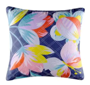 Kaleidoscope Floral Cushion by KAS KIDS