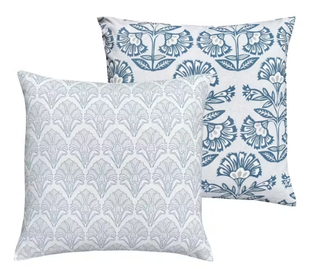 Dorian Slate Cushion Square Filled Cushion 50 x 50cm by Zaab