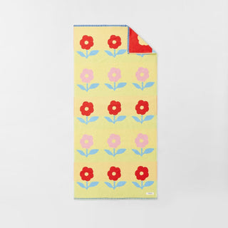 Jellicoe Yellow Glow Kids Beach Towel by Sheridan
