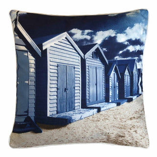 Daydream Huts Navy Outdoor Cushion 50 x 50cm by Zaab