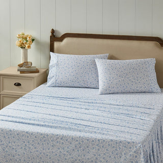 Campion Seaspray Blue Sheet Set by Laura Ashley