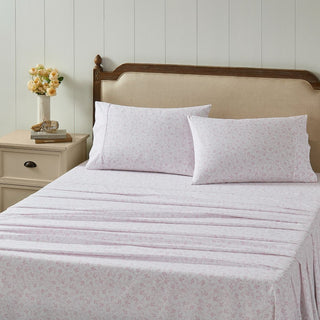 Campion Pink Sheet Set by Laura Ashley