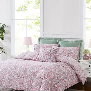 Libby Pink Quilt Cover Set by Laura Ashley