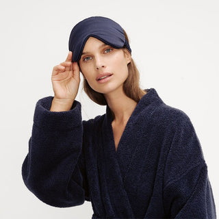 Lanham Silk Eye Mask MIDNIGHT by Sheridan