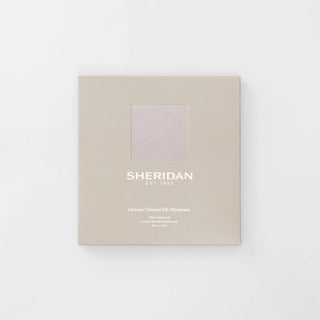 Lanham BONE Tailored Silk Pillowcase by Sheridan