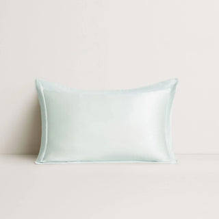 Lanham LIGHT PEPPERMINT Tailored Silk Pillowcase by Sheridan