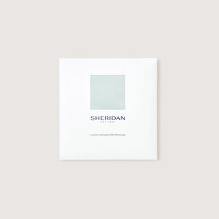 Lanham LIGHT PEPPERMINT Tailored Silk Pillowcase by Sheridan