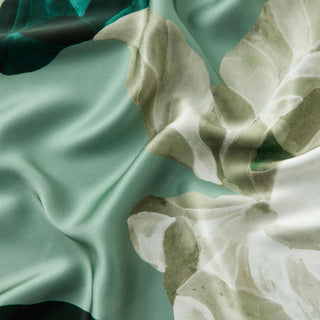 Lanham Sage Standard Silk Pillowcase by Sheridan