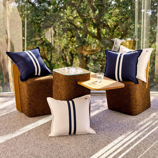 LRUBAN Marine Cushion Cover by Lacoste