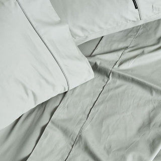 Augusta Green Gum Sheet Set by Linen House