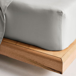 Augusta Grey Sheet Set by Linen House