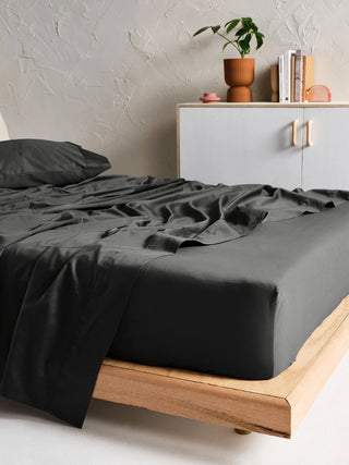 Augusta Magnet Fitted Sheet 50cm by Linen House