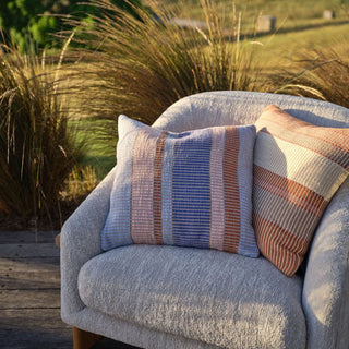 Leighton Chambray Cushion 48x48cm by Linen House