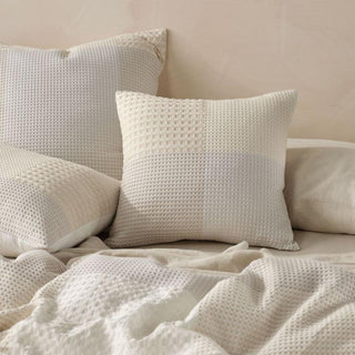 Baleares Square filled Cushion 48 x 48cm by Linen House