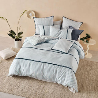 Chica Blue Cover Set by Linen House