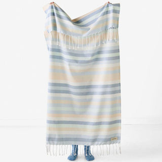 Lio Hammam Striped Beach Towel by Linen House