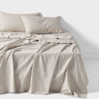Marion Natural Sheet Set by Linen House