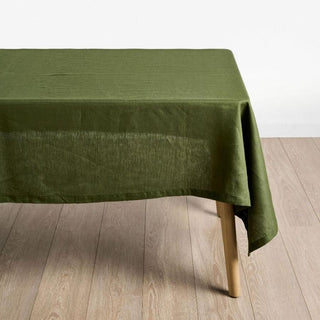 Nimes Linen Tablecloth Range MOSS By Linen House