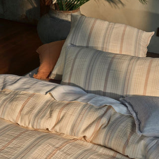 Coolum Silver European Pillowcase by Linen House