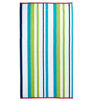 Thick Thin Beach Towel 102 x 178cm by Linen House