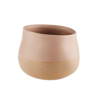 Nakia Planter Pot Desert Sand 18cm by Linen House