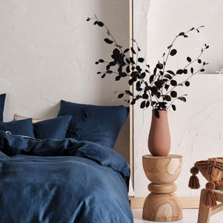 Rowan Vase Clay 34cm by Linen House