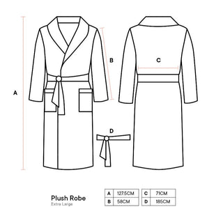 Plush Leopard Bathrobe by Linen House