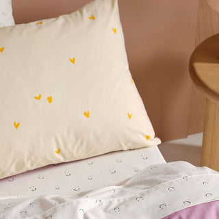 I Heart You Reversible Quilt Cover Set by Linen House Kids