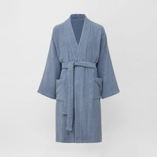 Living Textures BATH ROBE Orient Blue by Sheridan