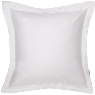 400TC Egyptian Cotton Sateen WHITE European Pillowcase by Logan and Mason