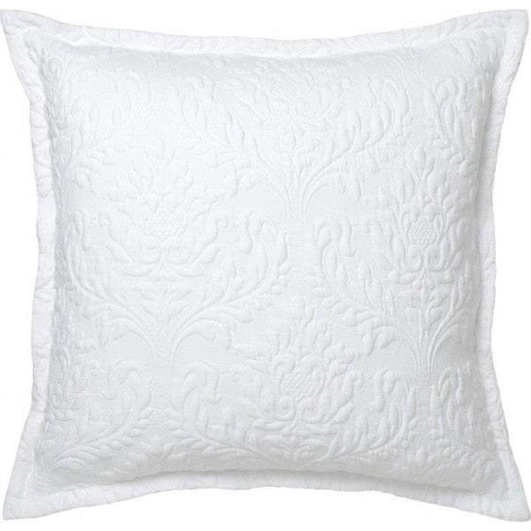 Maison White European Pillowcase by Private Collection Linen