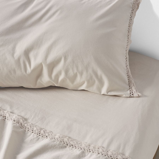 Marion Natural Sheet Set by Linen House