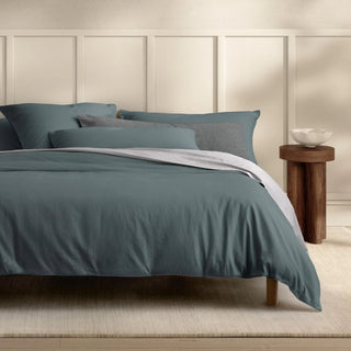 Marlo Blue Palm Quilt Cover Set by Sheridan