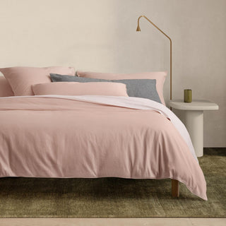 Marlo Peach Sand Quilt Cover Set by Sheridan