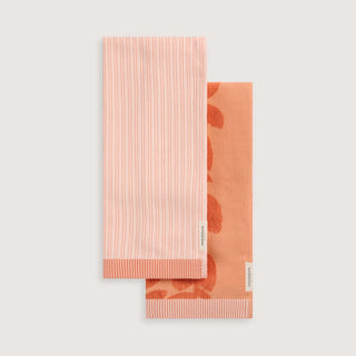 Maye Tea Towel Set Nectar - Two Pack by Sheridan
