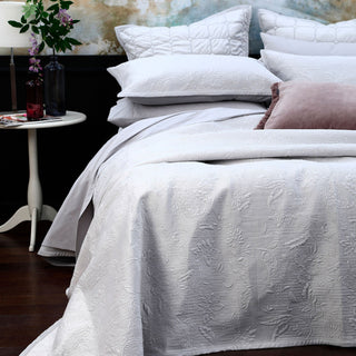 Adrian Pewter Bedspread Set by MM Linen
