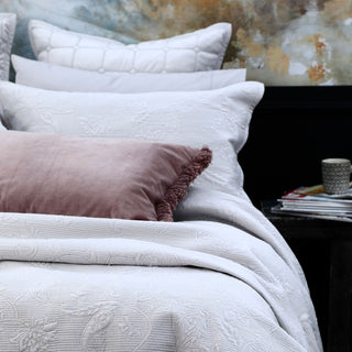 Adrian Pewter Bedspread Set by MM Linen