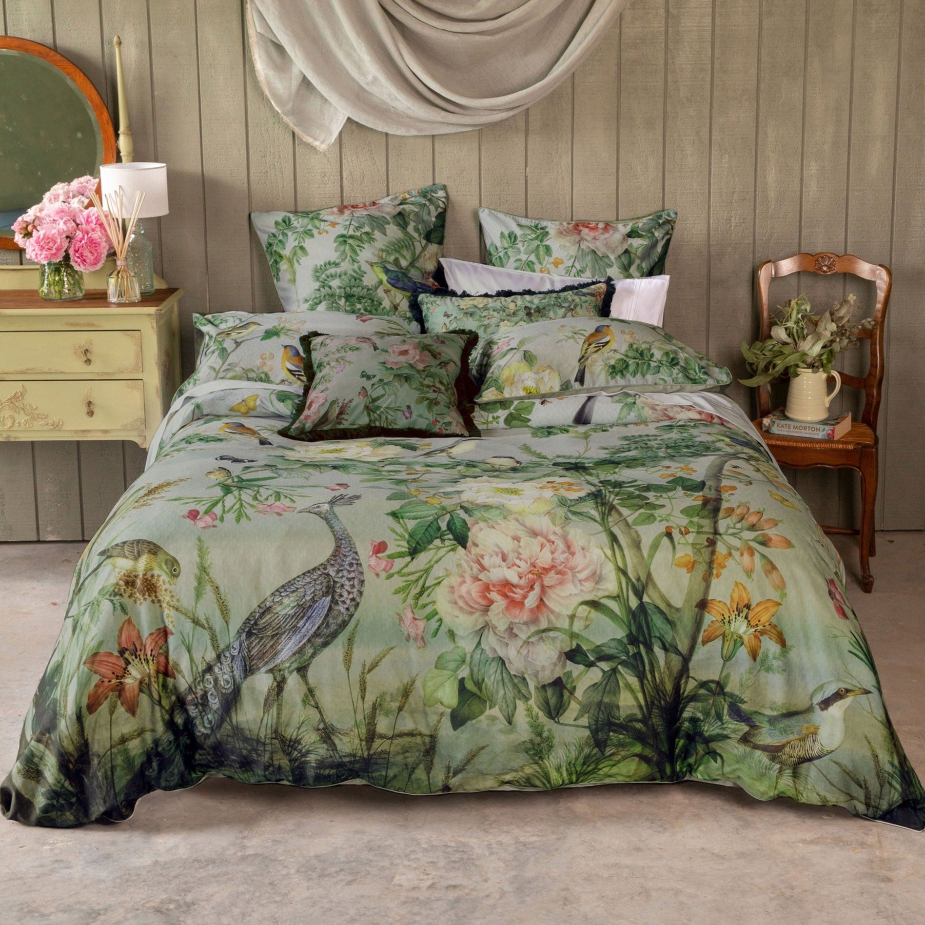 Chinoiserie Quilt Cover Set by MM Linen | Planet Linen