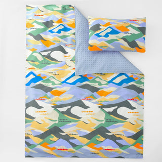 Moon Mountain Multi Kids Quilt Cover Set by Sheridan