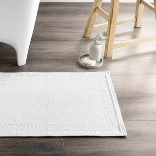 Newbery White Bath Mat by Sheridan