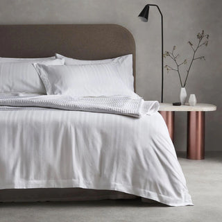 Newmark White Quilt Cover Set by Sheridan
