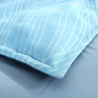 Renee Taylor Oscillate Sky Blue European Pillowcase