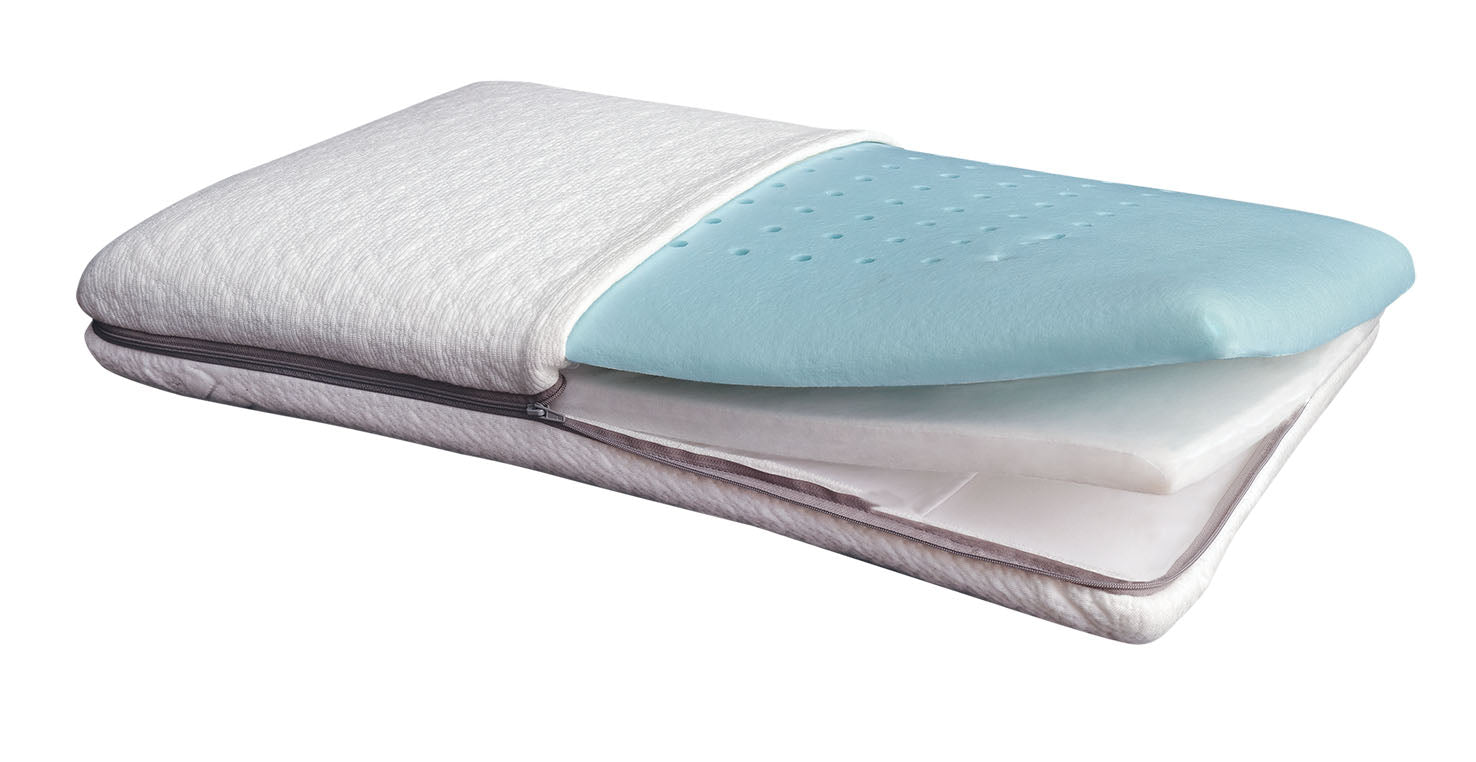 Ovation Memory Foam 3-in-1 Adjustable Pillow by Bambi | Planet Linen