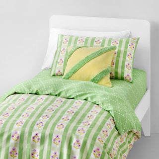 Pippa Lime Kids Quilt Cover Set by Sheridan