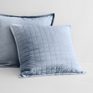 Reilly CHAMBRAY European PIllow Sham by Sheridan
