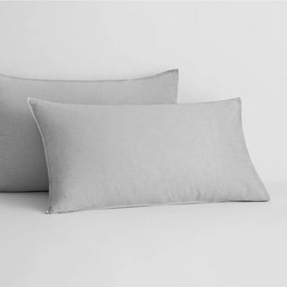 Reilly Soft Grey Quilt Cover Set by Sheridan
