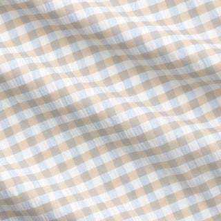 Romi Check Moonstone Quilt Cover Set by Sheridan