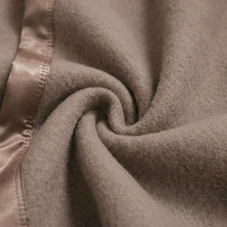 Renee Taylor Australian 400 GSM Merino Wool Blanket - Wood