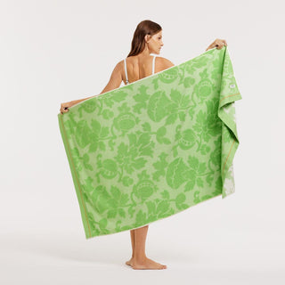 Saltsia Lime Sorbet Beach Towel by Sheridan